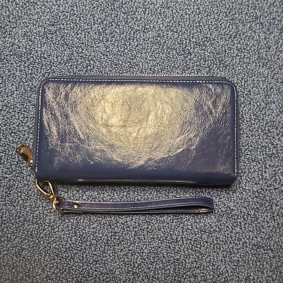 Blue wallet - Picture 1 of 4